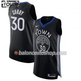 Camiseta Niños NBA Golden State Warriors Stephen Curry 30 2019-20 Nike City Edition Swingman
